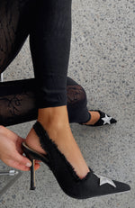 Groupie Heels Black