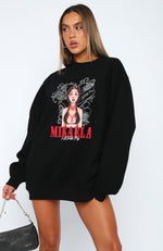 Situationship Oversized Sweater Black