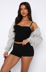 Looking For Your Love Top Black