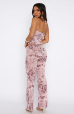 Reciprocate Mesh Pants French Rose