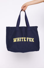 Stepping Out Tote Bag Navy