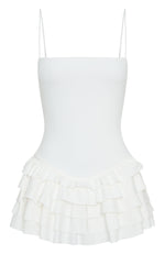 Photo Id Playsuit White