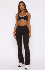 Stay Active Flare Leggings Espresso