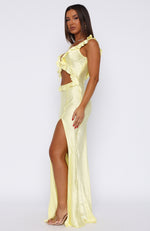 Wishlist Maxi Dress Lemon