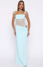 chinese dress ladies Eden Strapless Maxi Dress main image 1