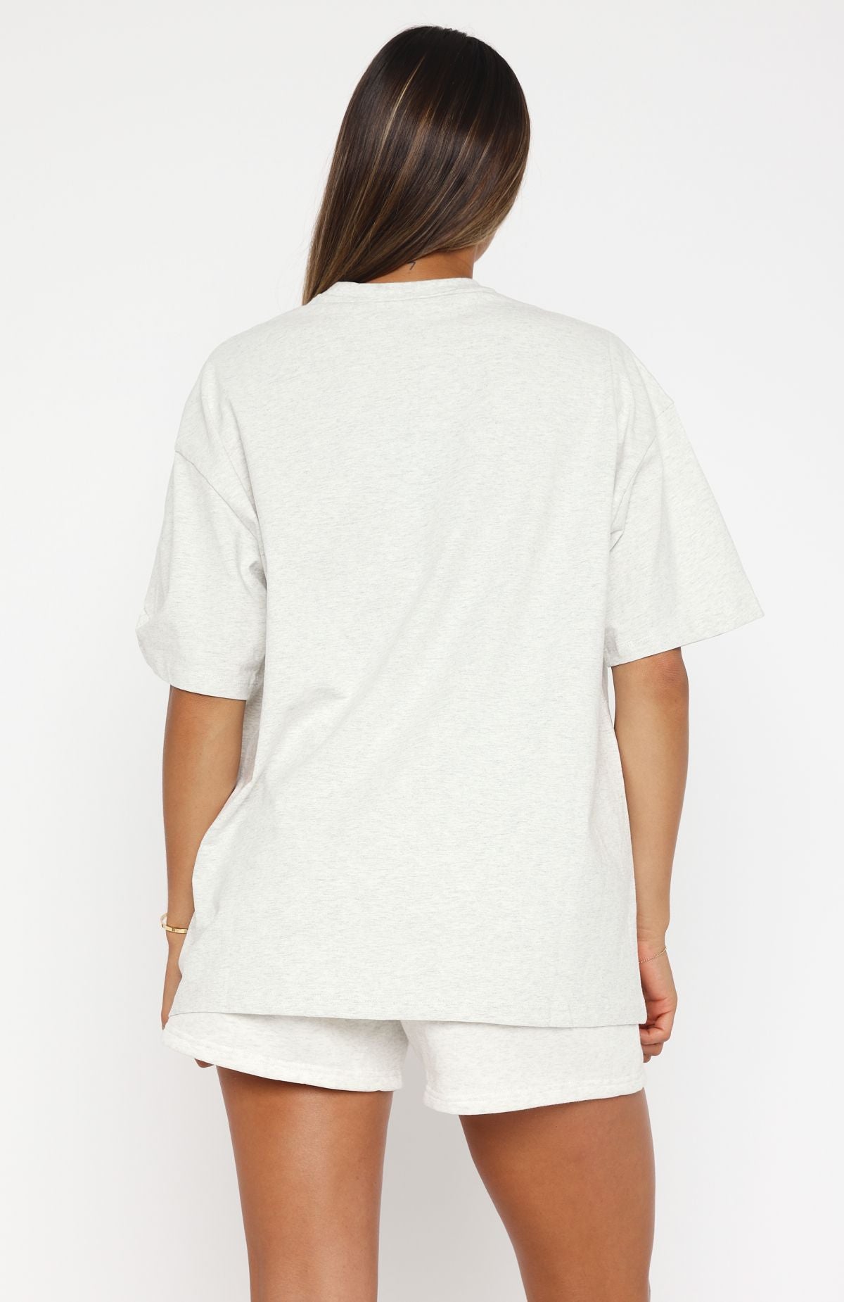 Offstage Oversized Tee Mineral Grey | White Fox Boutique US