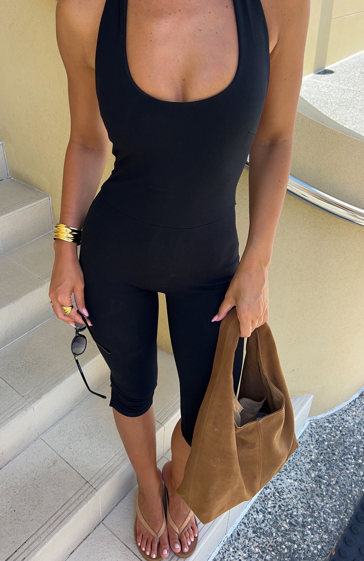 Vivid Dreams Jumpsuit Black | White Fox Boutique US