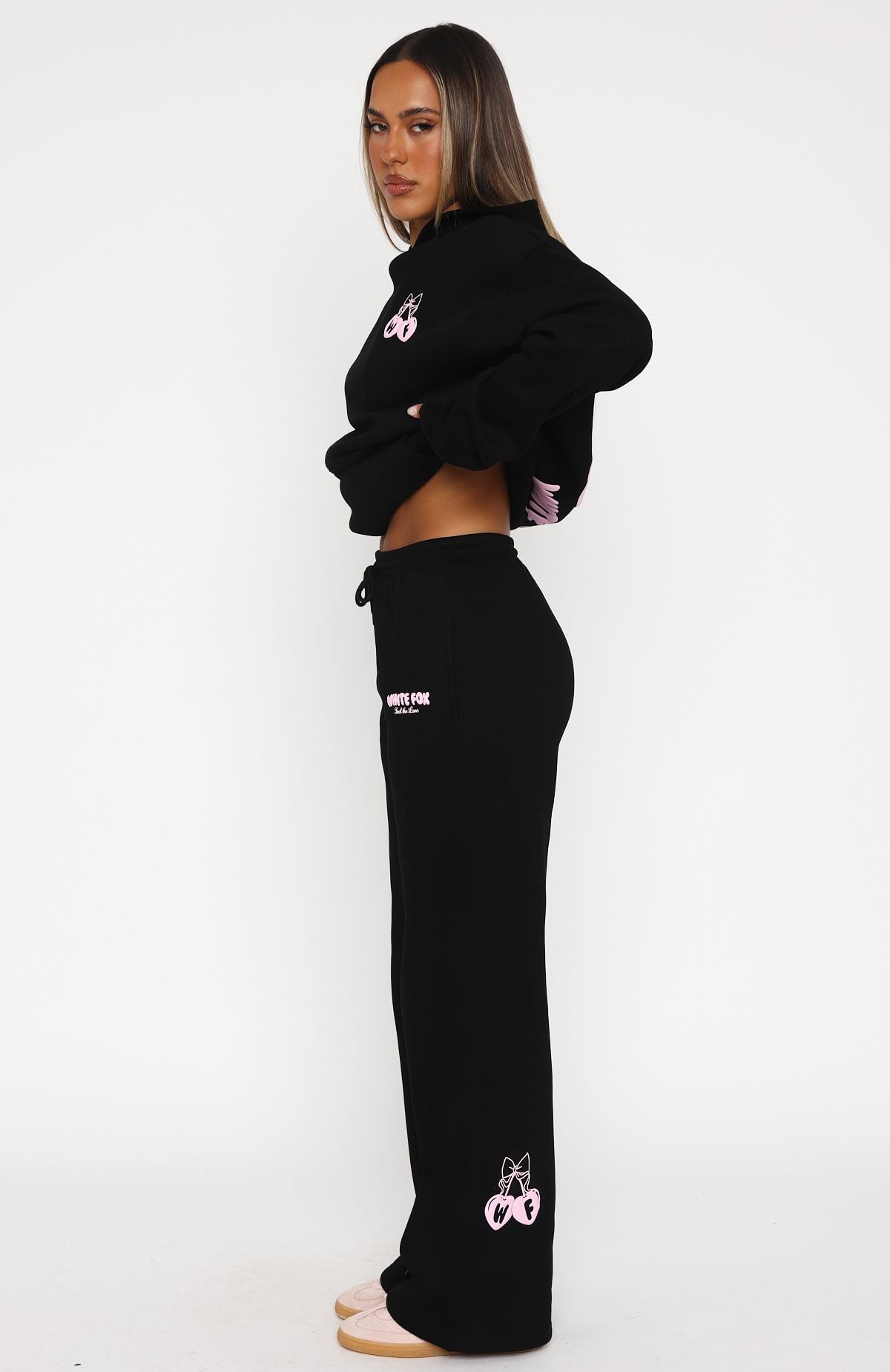 buddix⭐︎LOVE YOU Sweat Pants(Black Fade) buddix⭐︎LOVE YOU