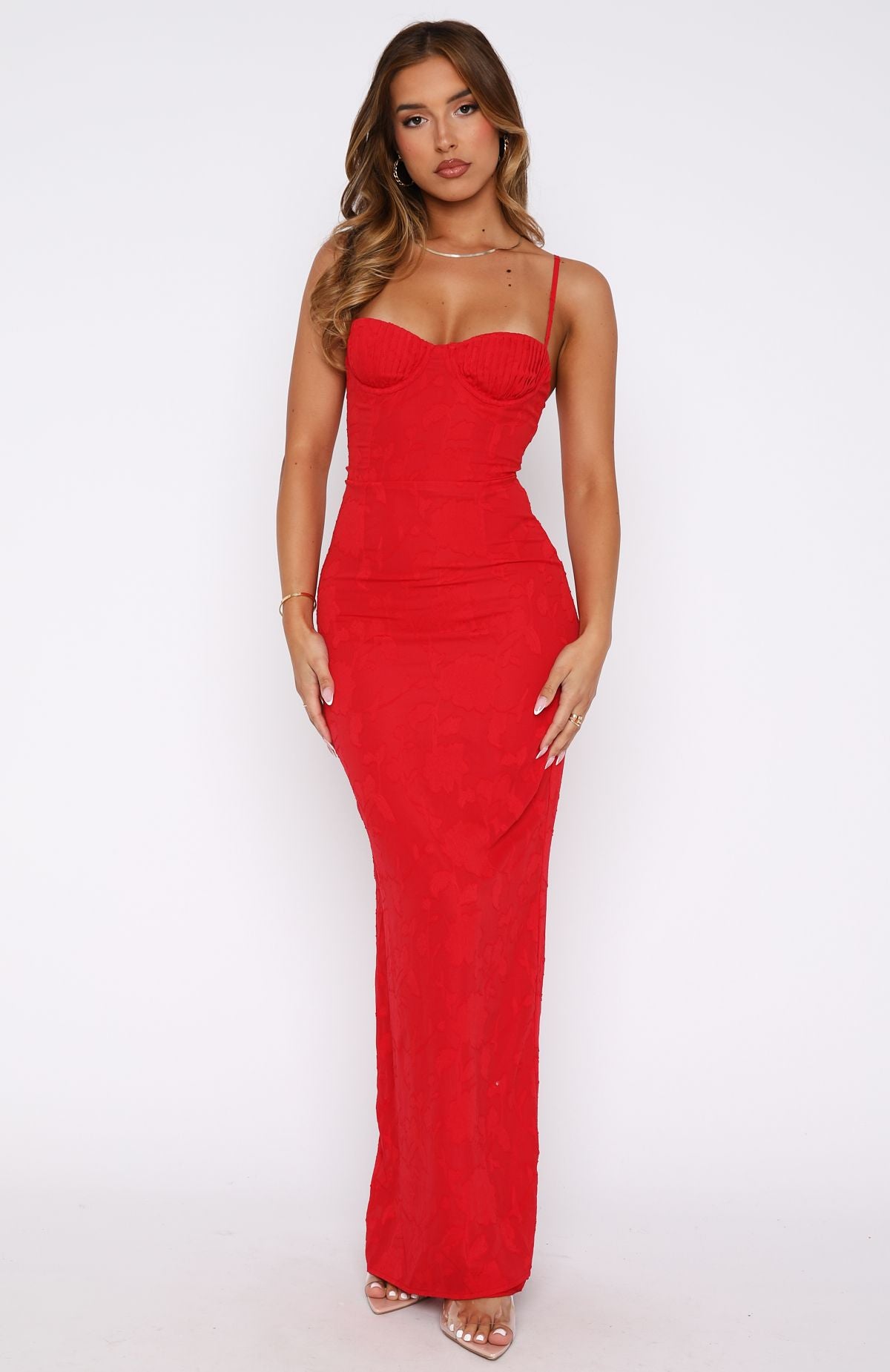 Poppy Dream Maxi Dress Red Poppy Dream Maxi Dress Red