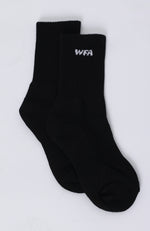 WFA Socks Black/White