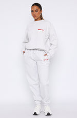 Love Club Sweatpants Grey Marle