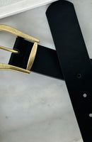 Austin Belt Black/Gold