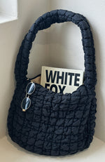 Annabelle Puffer Tote Black