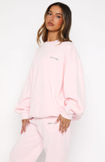 Test Drive Oversized Sweater Icy Pink | White Fox Boutique US