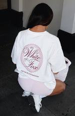 Pilates Princess Oversized Tee White