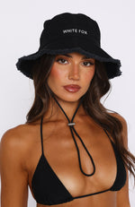 Take You Away Bucket Hat Black