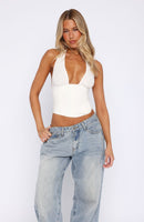 Again And Again Bustier White