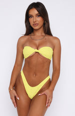 Tallows Bikini Top Lemon