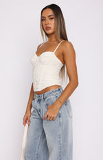 Blossom Grove Bustier Cream