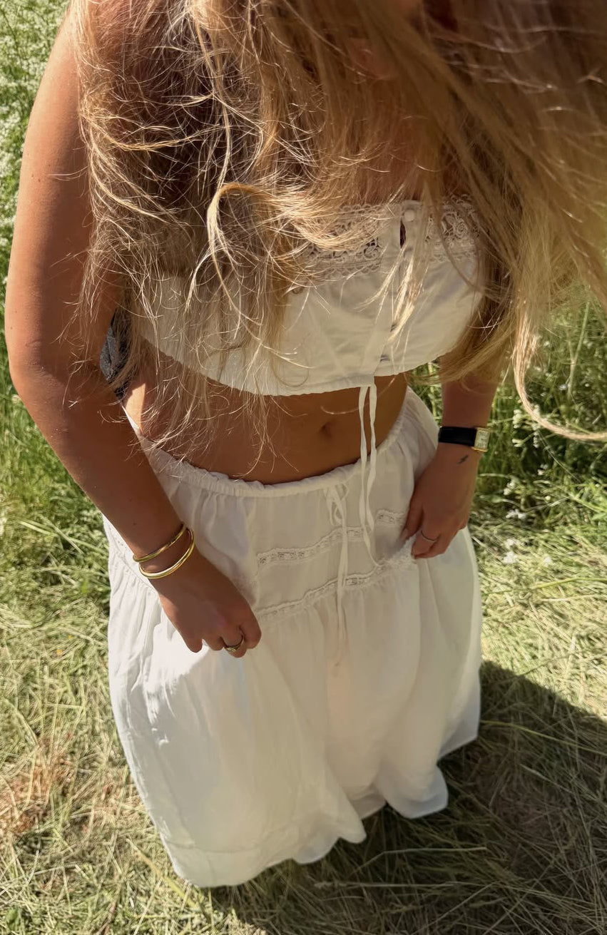 Waves Of You Crochet Top White | White Fox Boutique US