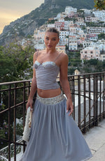 Angelina Bustier Dove | White Fox Boutique US