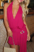Viva Vibe Mini Dress Dragonfruit
