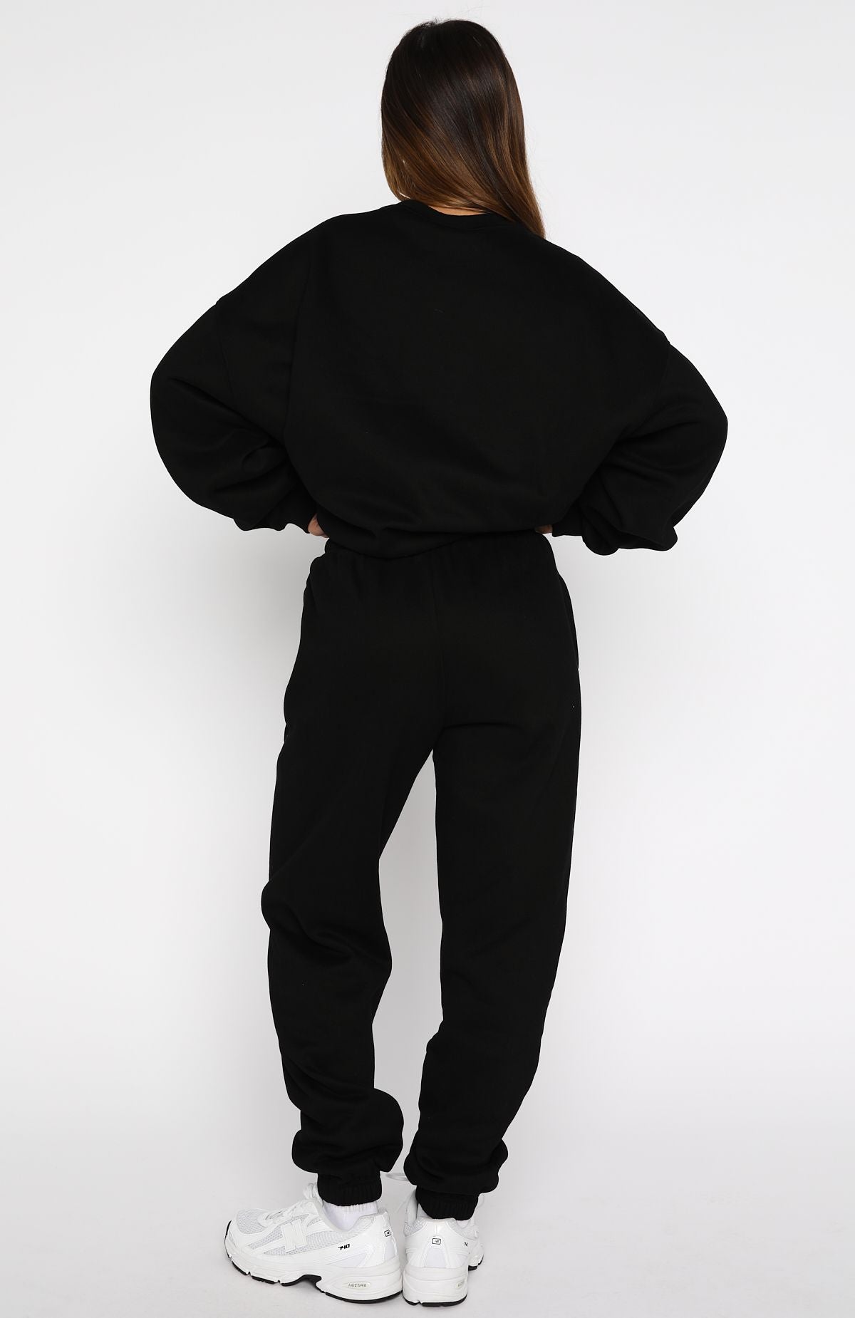 Test Drive Sweatpants Black | White Fox Boutique US