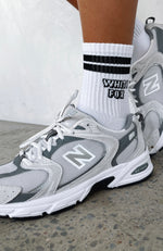 New Trend Socks White/Black