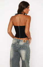 After Party Bustier Black