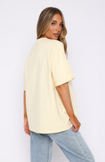 Oh So Sweet Oversized Tee Cream