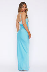 Think Of Me Maxi Dress Ocean