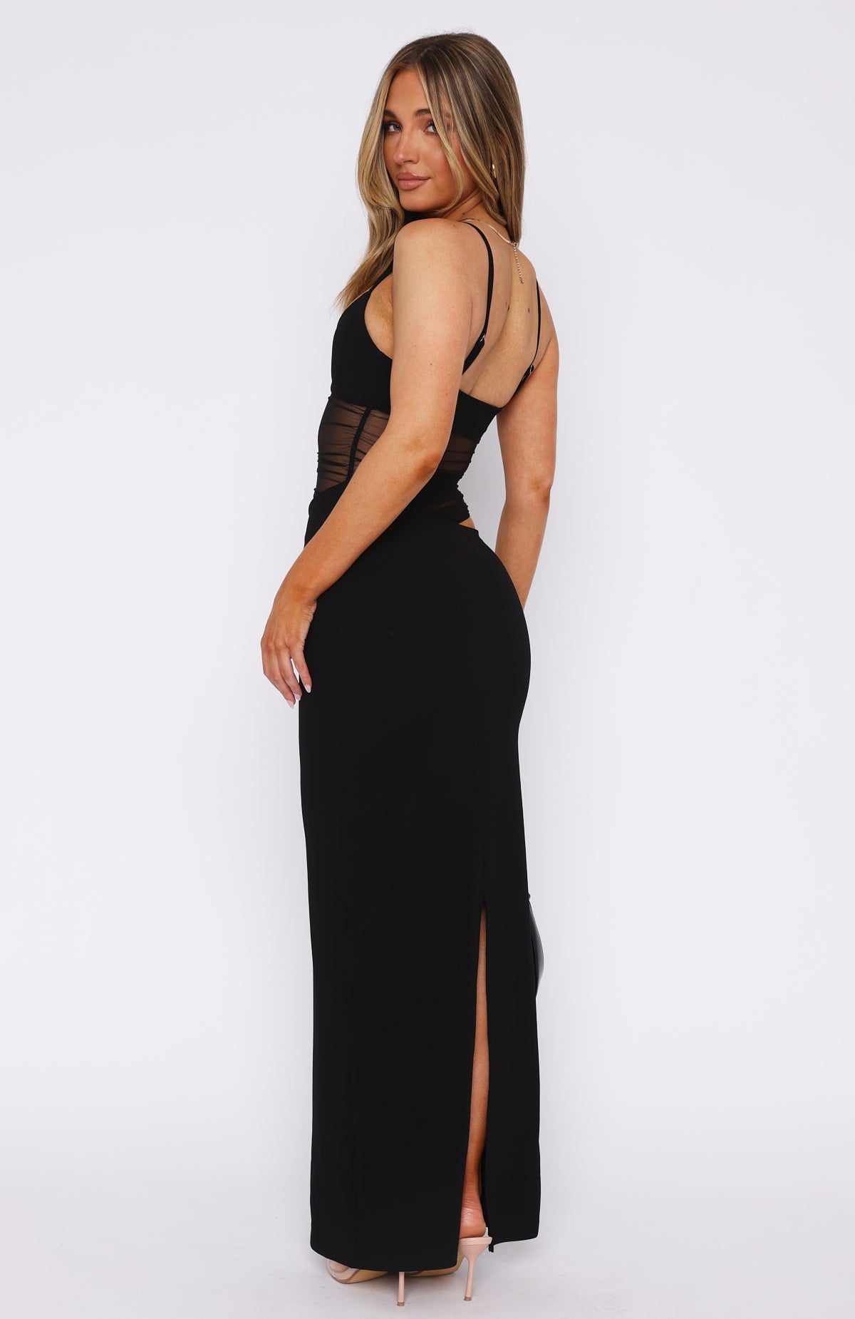 Call Me Up Maxi Dress Black Call Me Up Maxi Dress Black