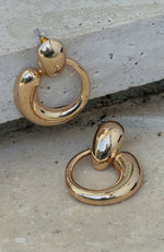 Ava Statement Earrings Gold