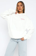 Small Joys Oversized Hoodie White