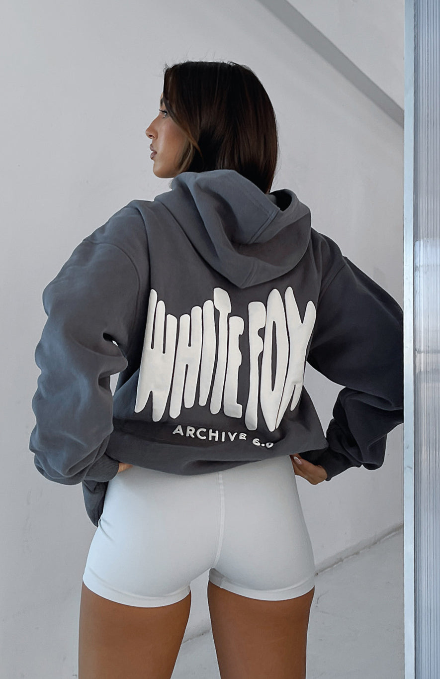 Archive 6.0 Oversized Hoodie Ash | White Fox Boutique US