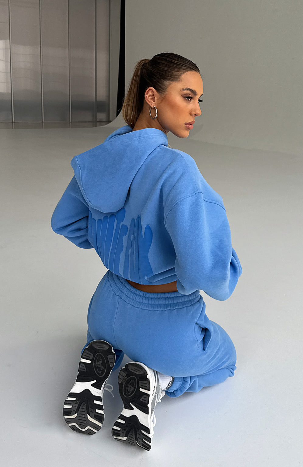 Archive 6.0 Oversized Hoodie Blueberry | White Fox Boutique US