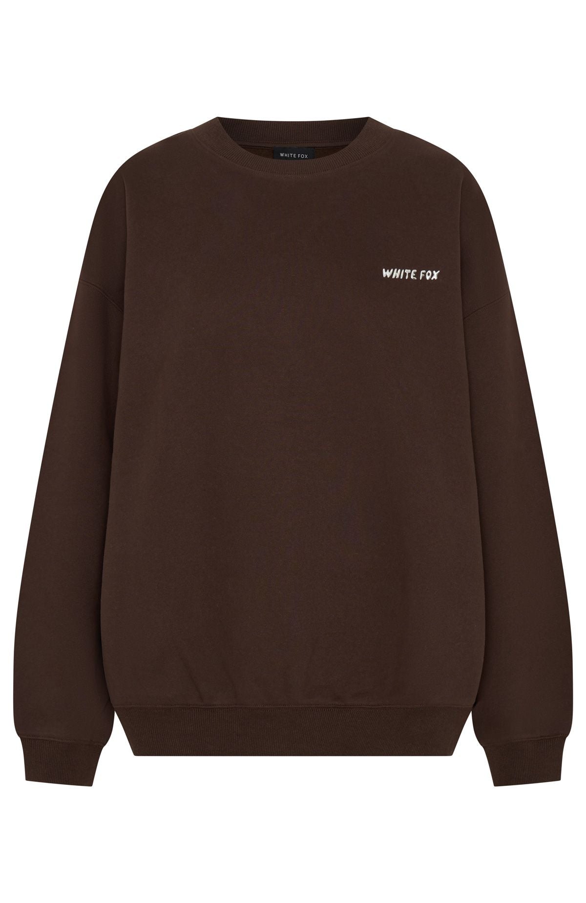 Test Drive Oversized Sweater Chocolate | White Fox Boutique US
