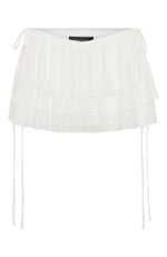 Dolce Dreams Mini Skort Off White