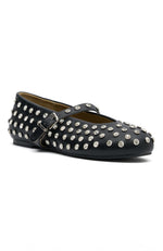 Best Shot Ballet Flats Black