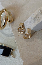 Camille Statement Earrings Gold