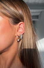 Capri Earring Set Gold