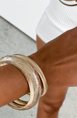 Cinda Bracelet Set Gold