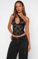 Don't Try Me Bustier Black