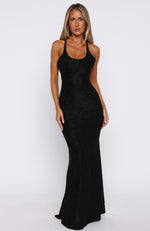 Slow Dance With Me Maxi Dress Black