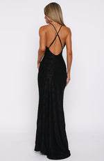 Slow Dance With Me Maxi Dress Black