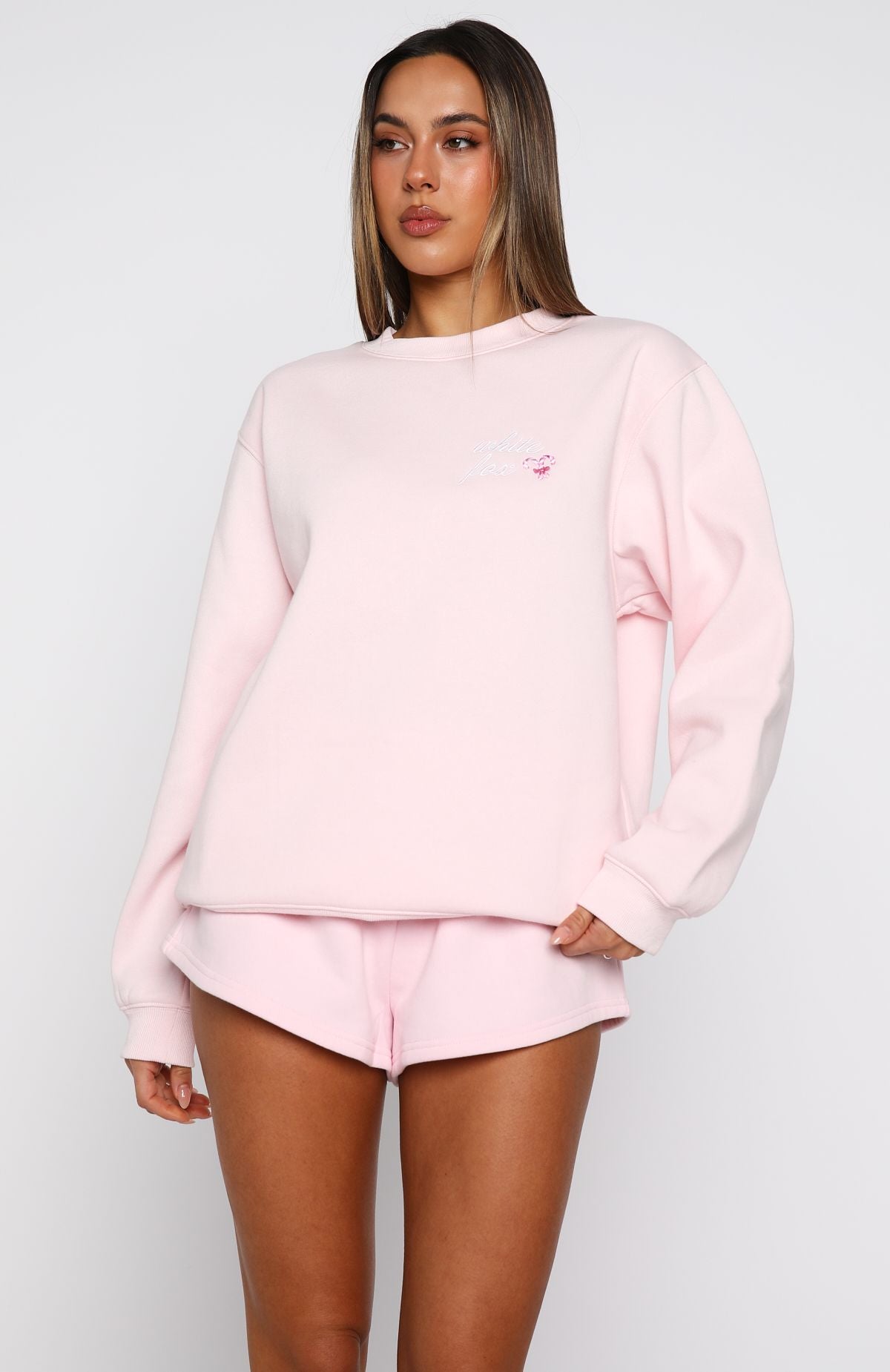 Candy Cane Christmas Oversized Sweater Cupcake | White Fox Boutique US