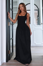 Summer Delight Maxi Dress Black