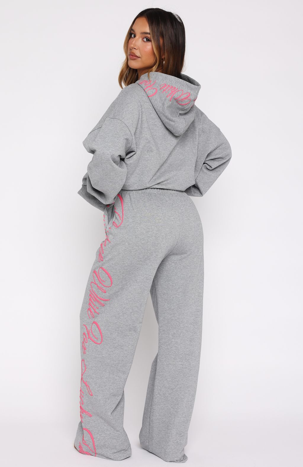 グレー PELLICULE 新品stone-deco sweat pants stone-deco sweat pants｜PELLICULE | ぺリキュール