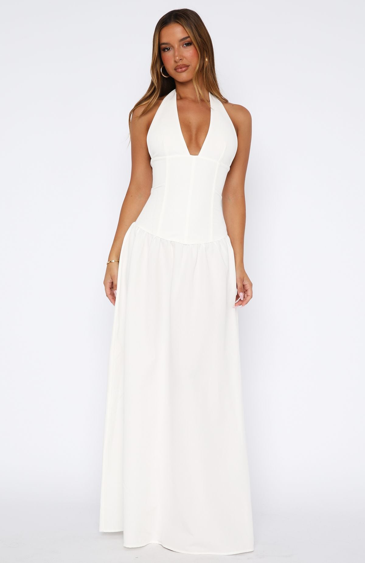 Say You Love Maxi Dress White Say You Love Maxi Dress White