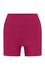 Endurance Scrunch High Waisted Shorts Berry